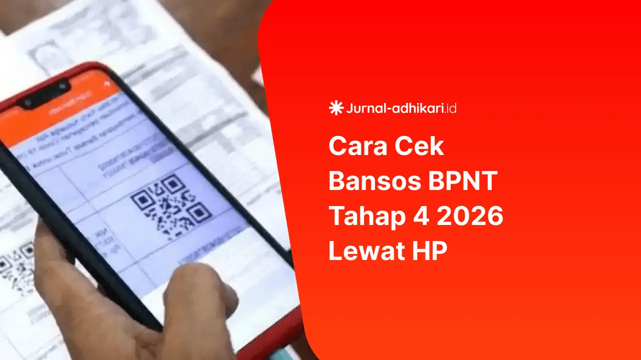 Cara Cek Bansos BPNT Tahap 4 2026 Lewat HP