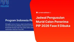 Jadwal Pengusulan Murid Calon Penerima PIP 2026 Fase II Dibuka