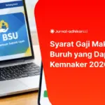 Syarat Gaji Maksimal Buruh yang Dapat Bantuan BSU Kemnaker 2026